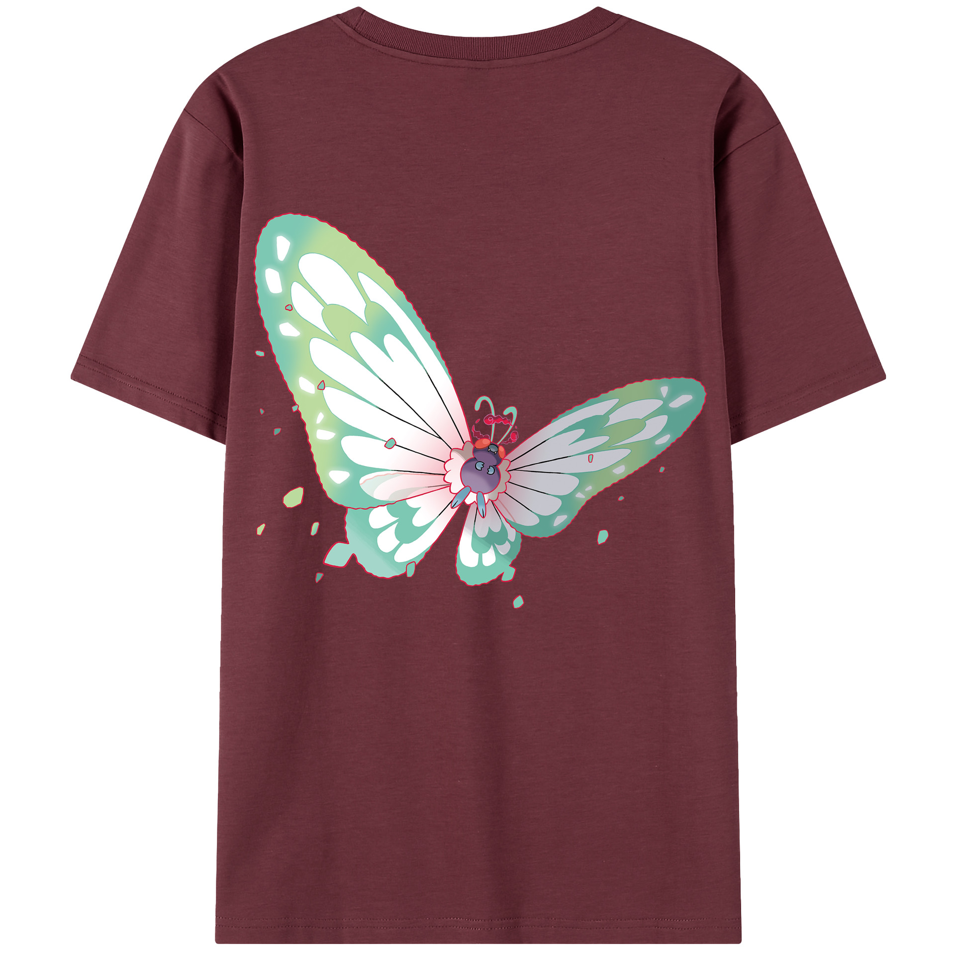 （画像用） ポケットモンスター Pokémon 綿100％半袖Tシャツ（背面プリント）